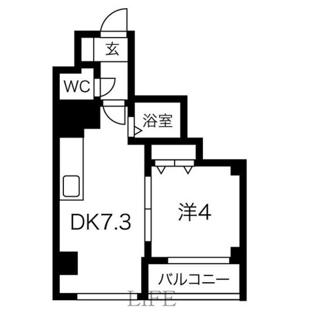 ニューブリーズ栄通の物件間取画像